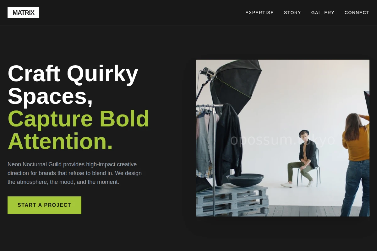 Matrix Creative Direction